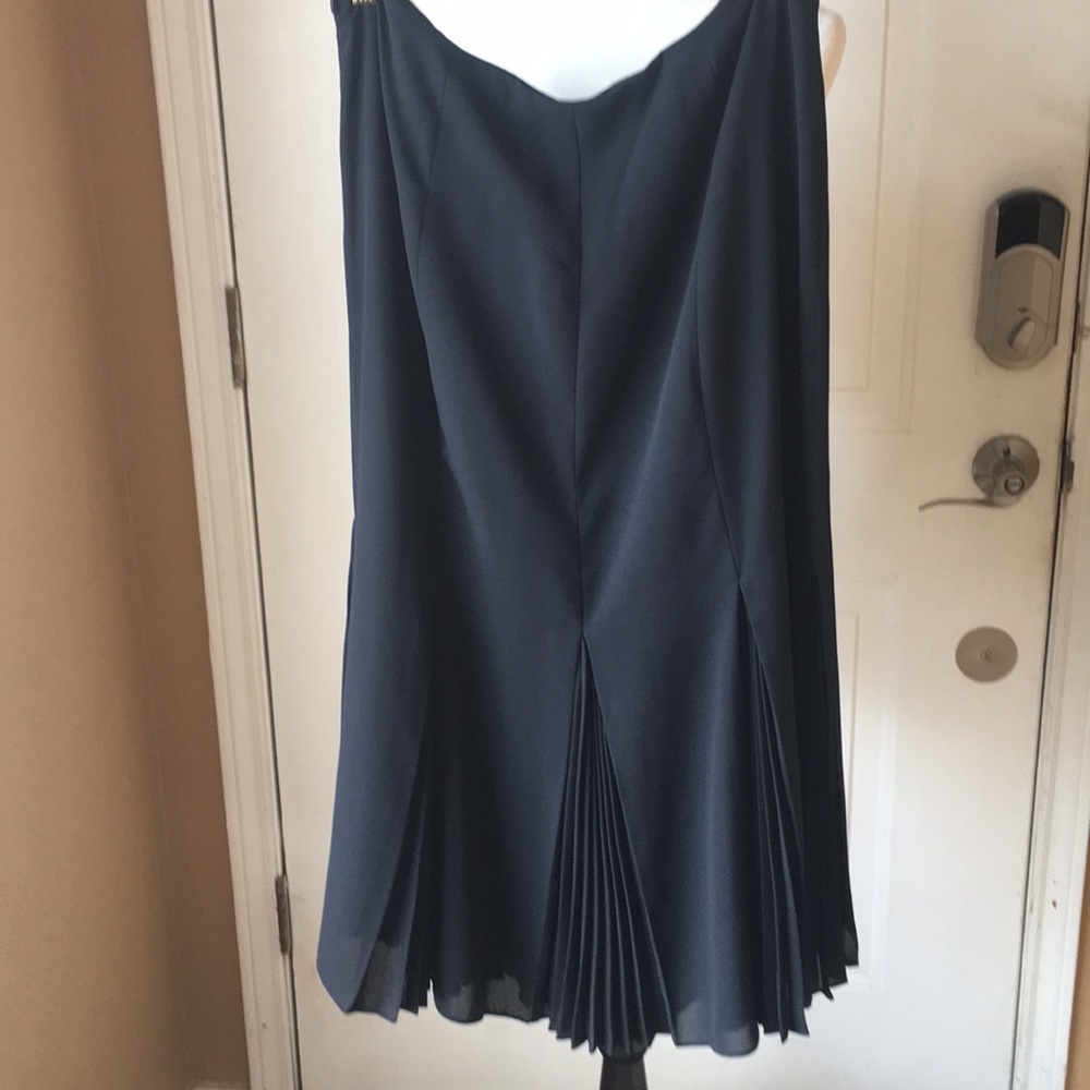 NWOT Dana Buchman black maxi skirt size 10